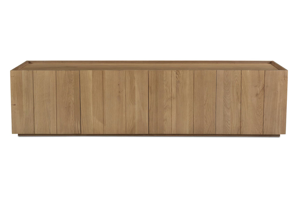 Moe's - Plank Media Cabinet in Brown
