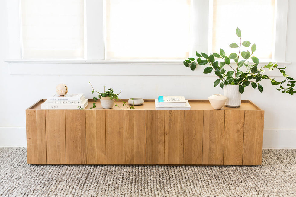 Moe's - Plank Media Cabinet in Brown