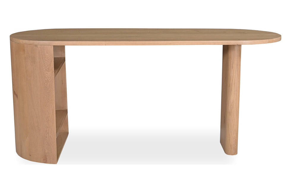 Moe's - Theo Desk in Brown