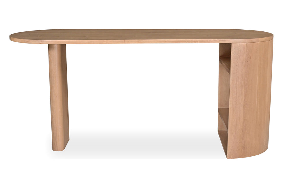 Moe's - Theo Desk in Brown