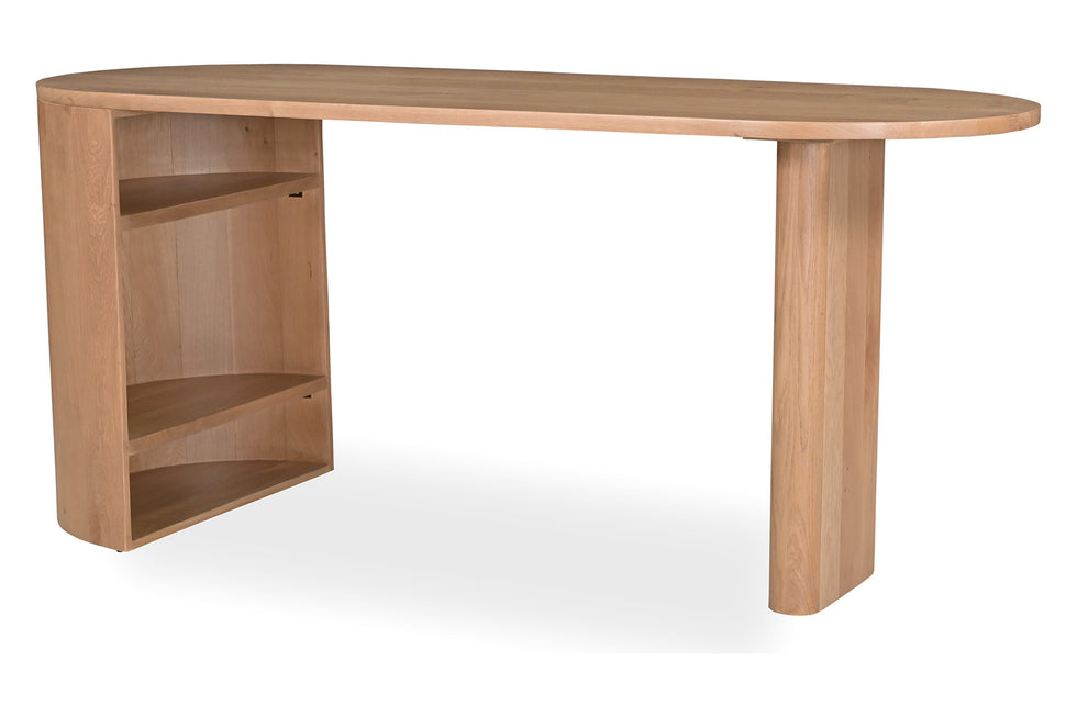 Moe's - Theo Desk in Brown