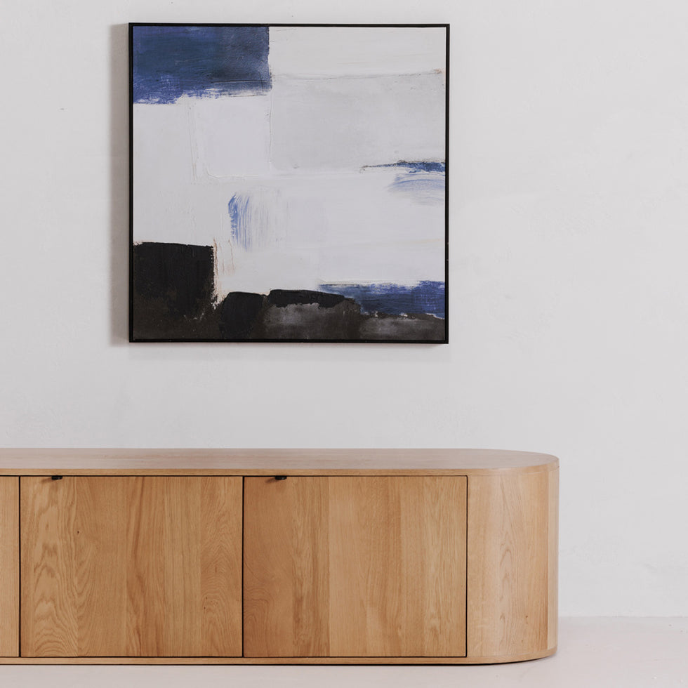 Moe's - Theo Media Bench in Brown