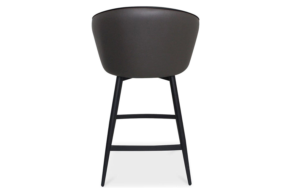 Moe's - Webber Swivel Counter Stool in Gray