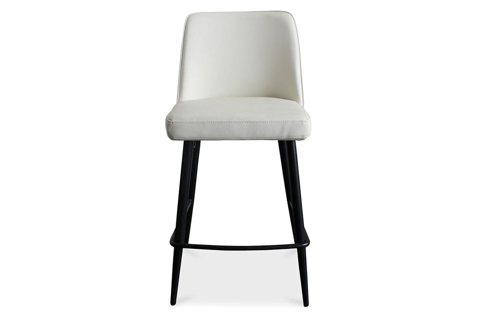 Moe's - Emelia Counter Stool in White