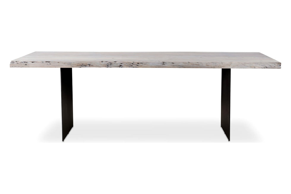 Moe's - Evans Dining Table in White