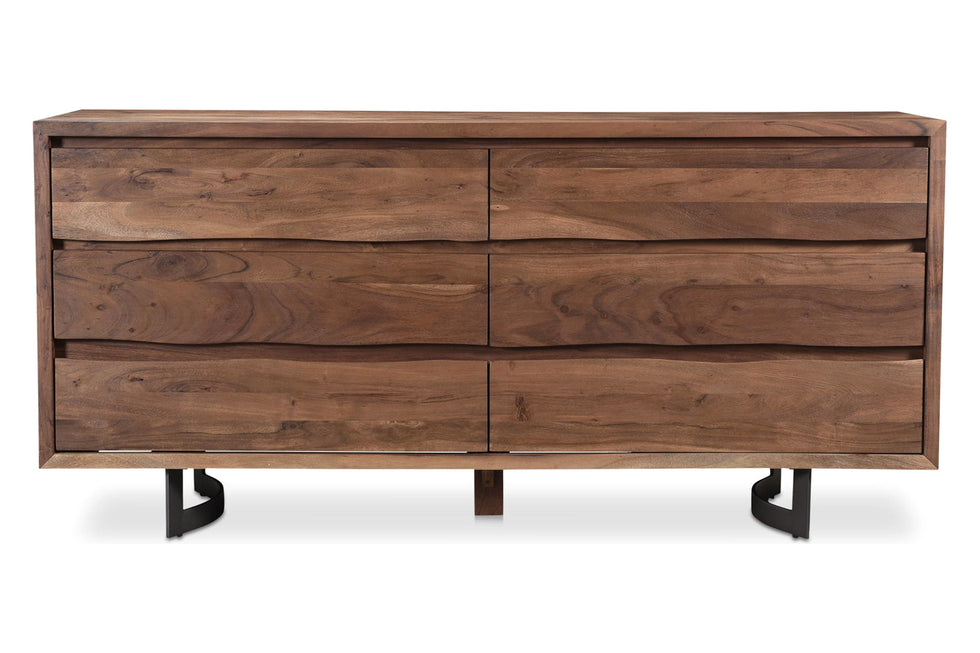 Moe's - Bent Dresser in Brown