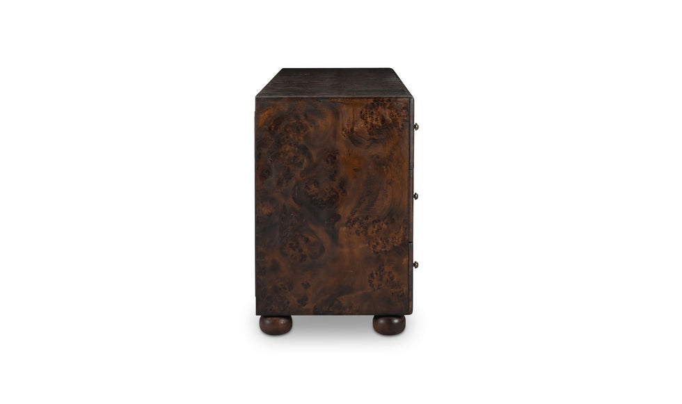 Moe's - York Modern 6 Drawers Dresser in Dark Brown