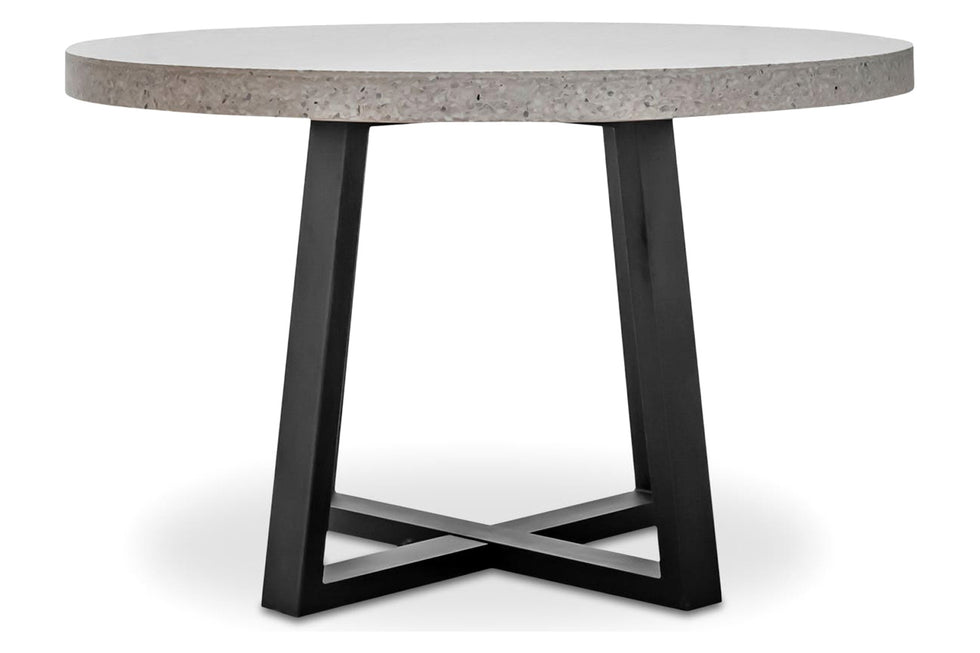 Moe's - Vault Dining Table in White