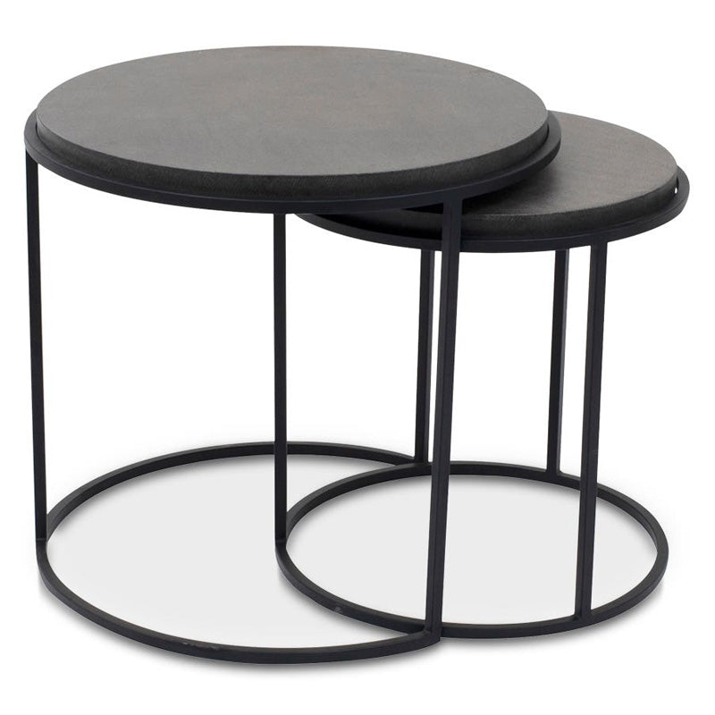 Moe's - Roost Nesting Tables Set of 2 in Black