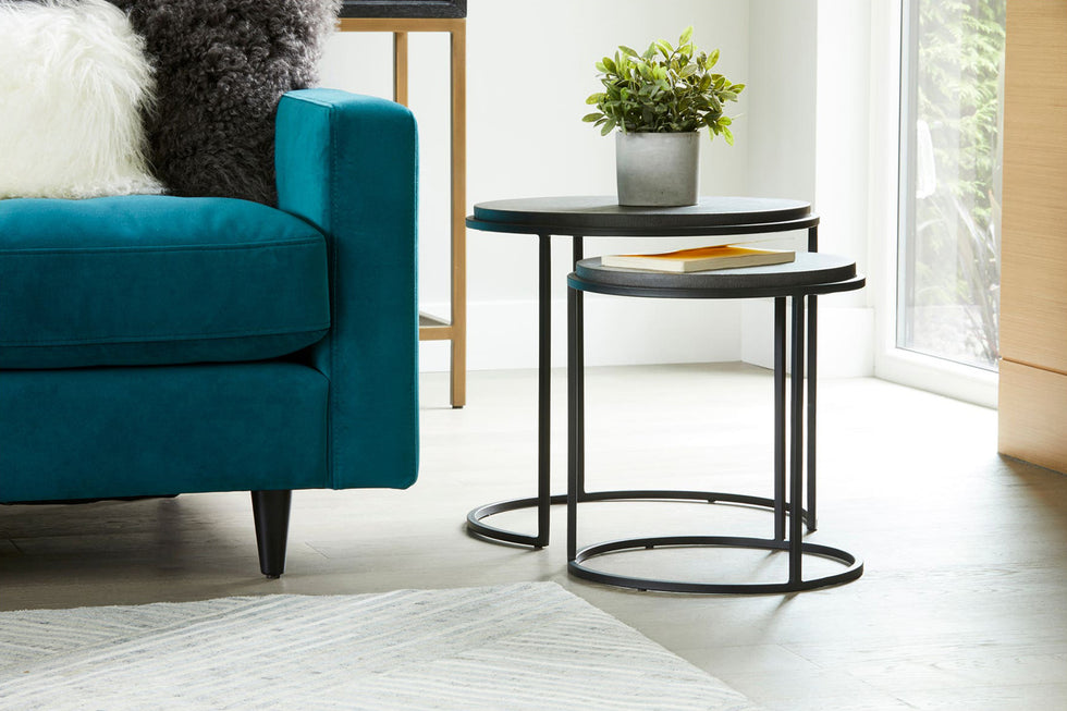 Moe's - Roost Nesting Tables Set of 2 in Black