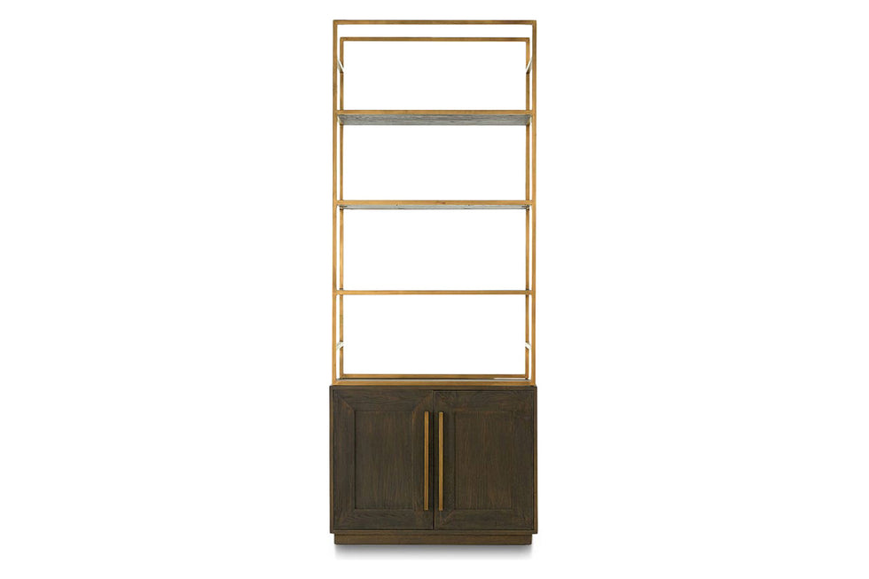 Moe's - Elliot Bookshelf in Brown