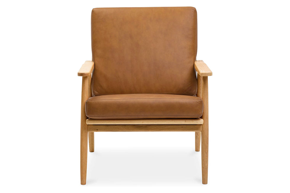 Moe's - Harper Lounge Chair in Brown