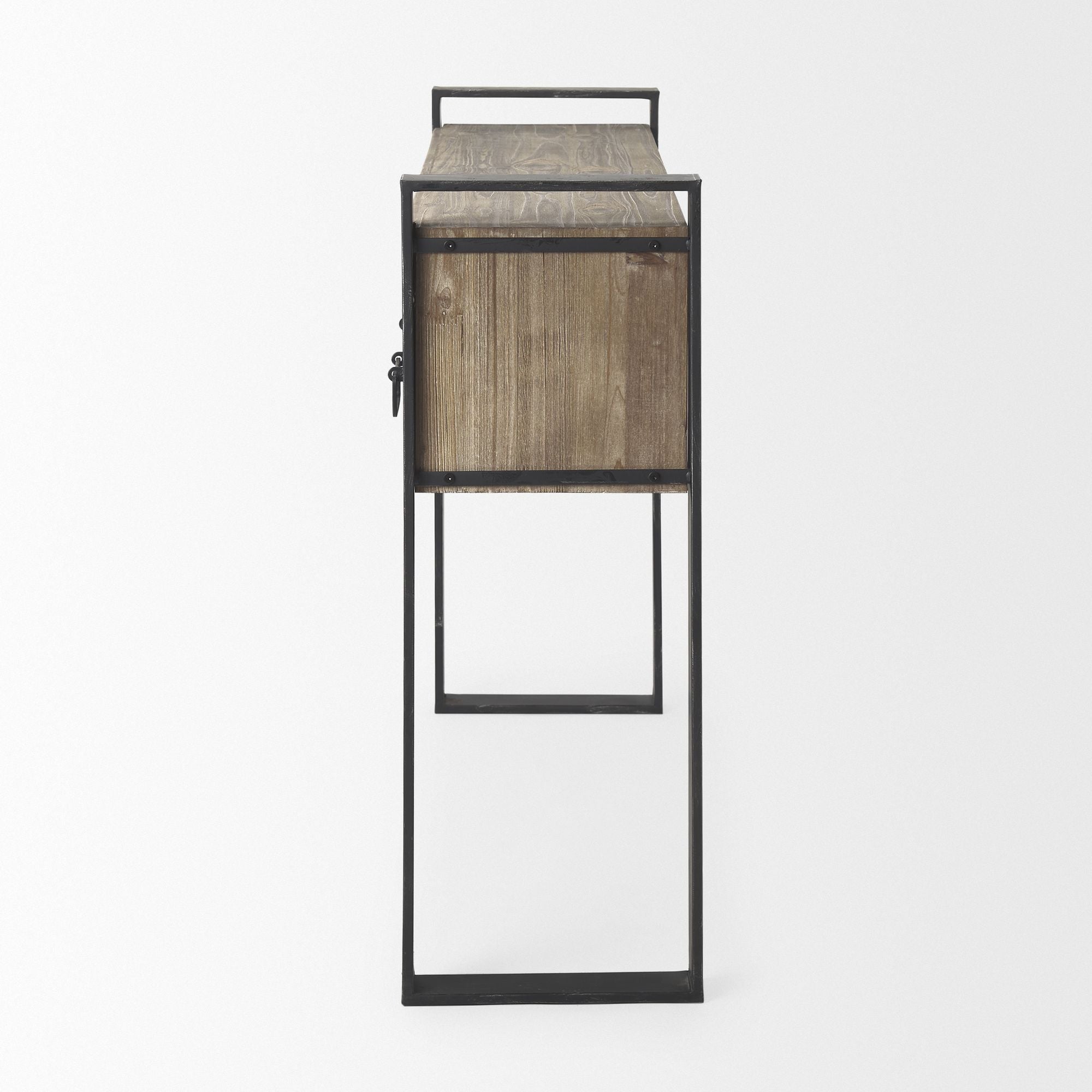 Mercana - Carga Console Table with 3 Shelves