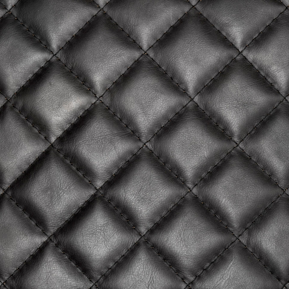 Mercana - Horace Leather Accent Chair in Black, Leather