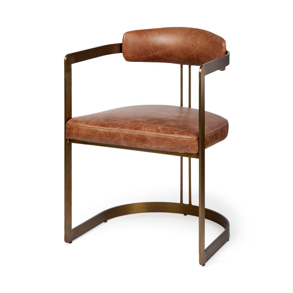 Mercana Hollyfield Leather Dining Chair
