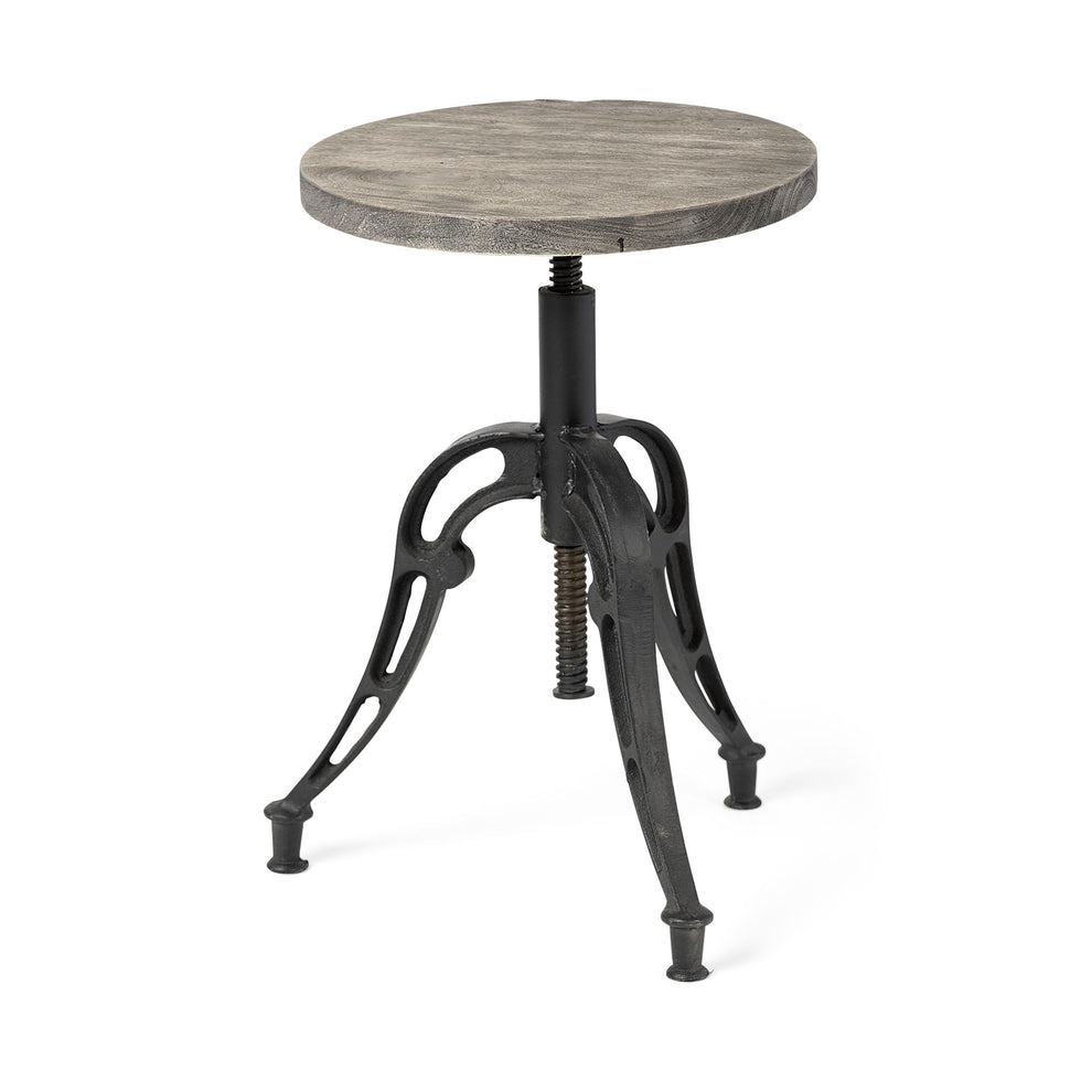 Mercana - Emslie Counter Stool in Brown, Wood