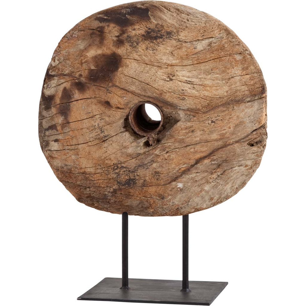 Mercana - Incana Object in Black/Brown, Solid Wood