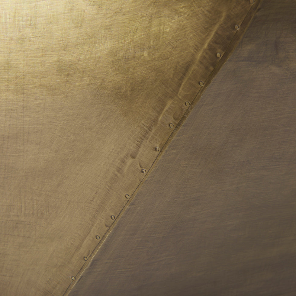 Mercana - Esagono Coffee Table in Gold, Metal