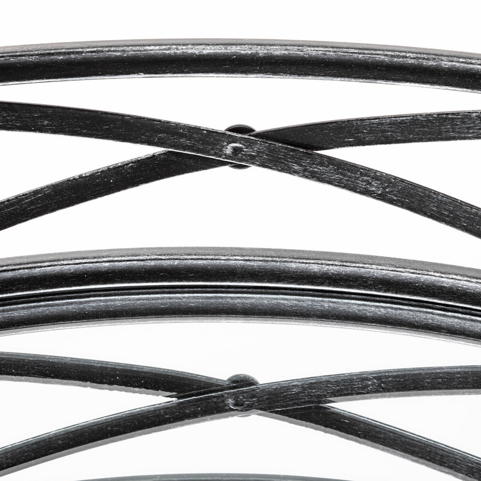 Mercana - Piers Tray in Black/White, Metal