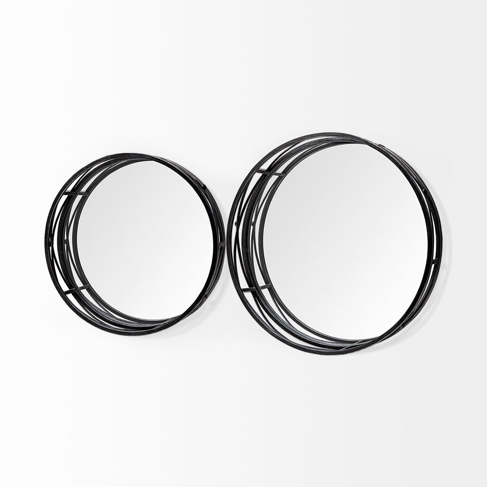 Mercana - Piers Tray in Black/White, Metal