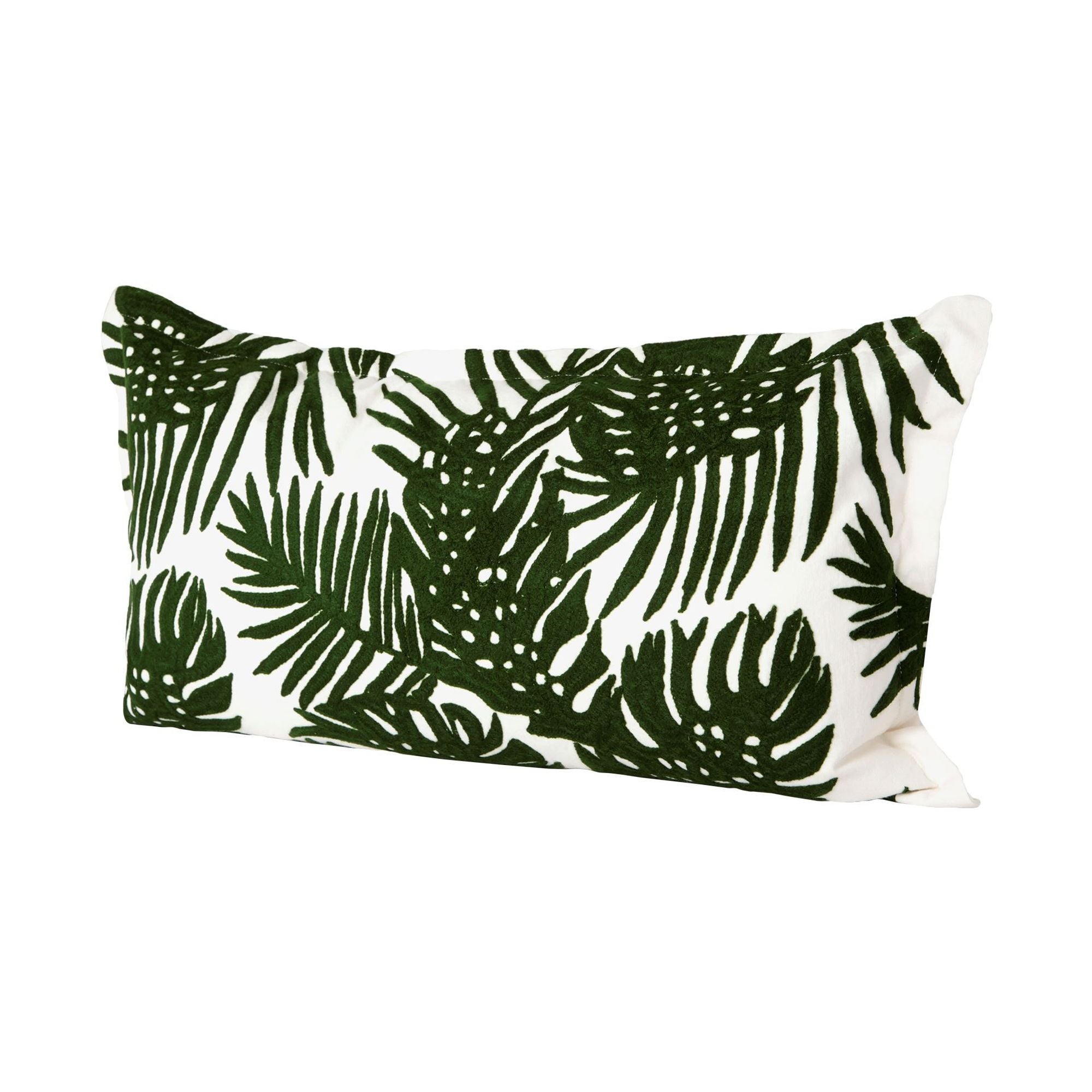 Mercana - Boyle I Tropical Palm Leaf Decorative Pillow Cover