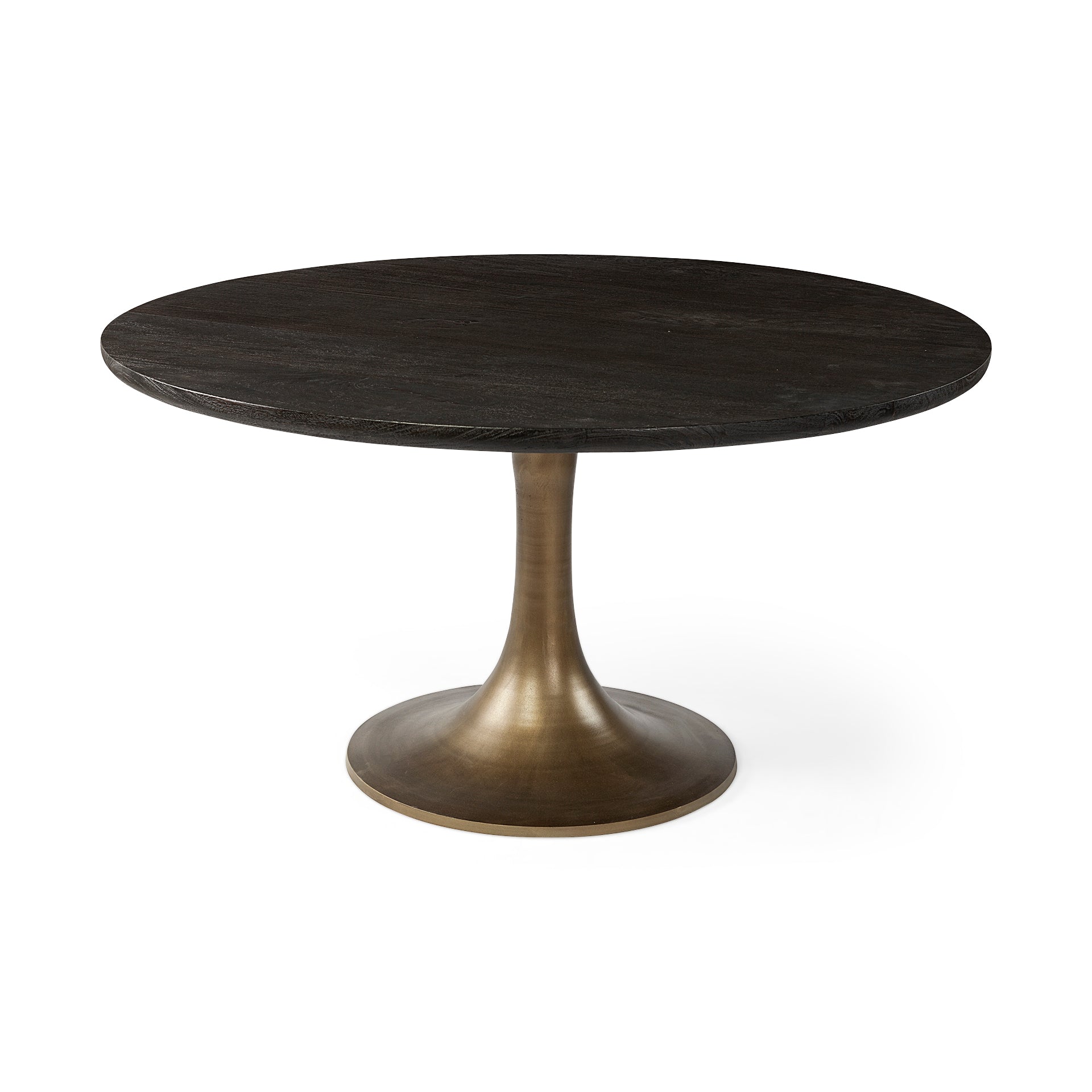 Mercana - McLeod Dining Table in Black, Solid Wood