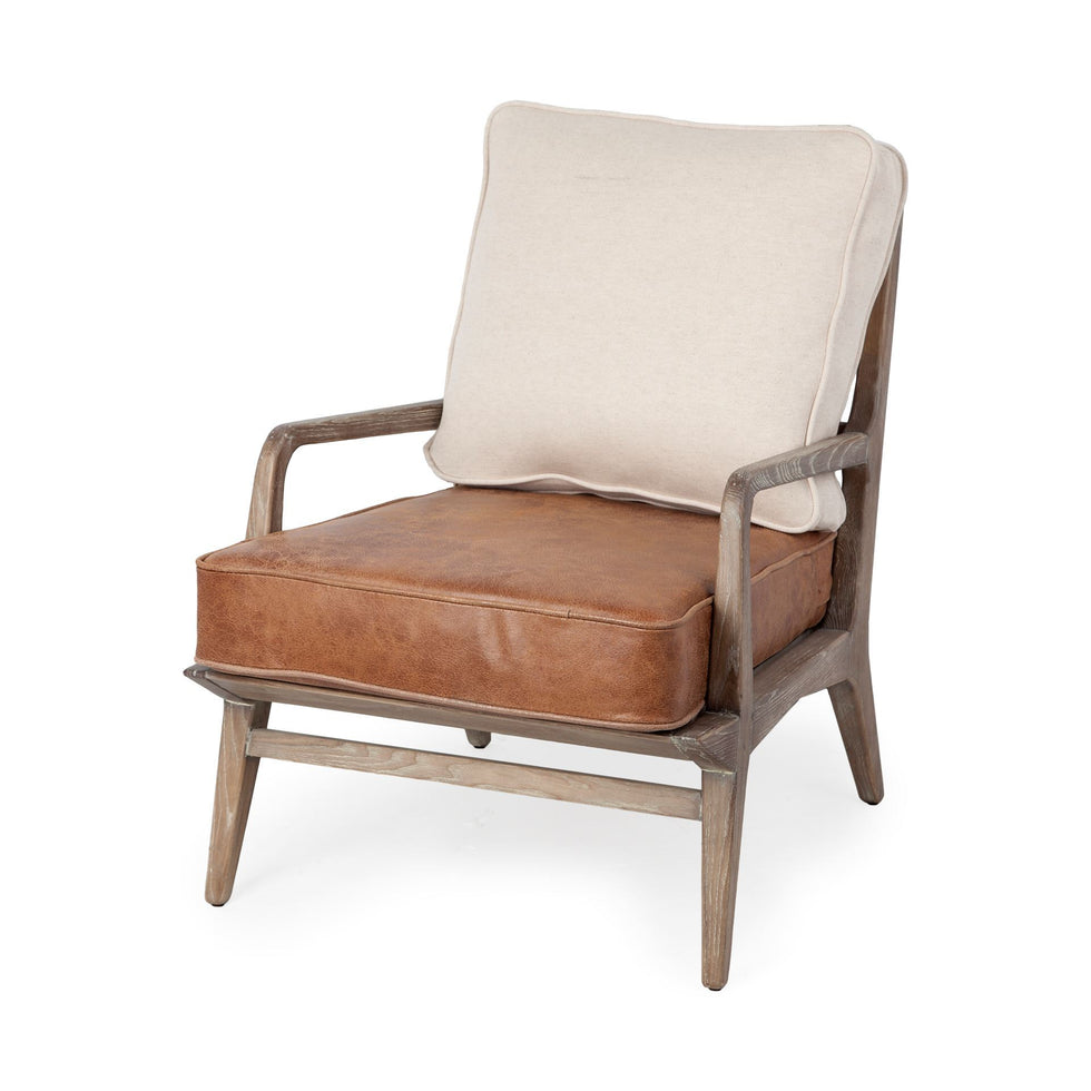 Mercana Harman Leather Accent Chair