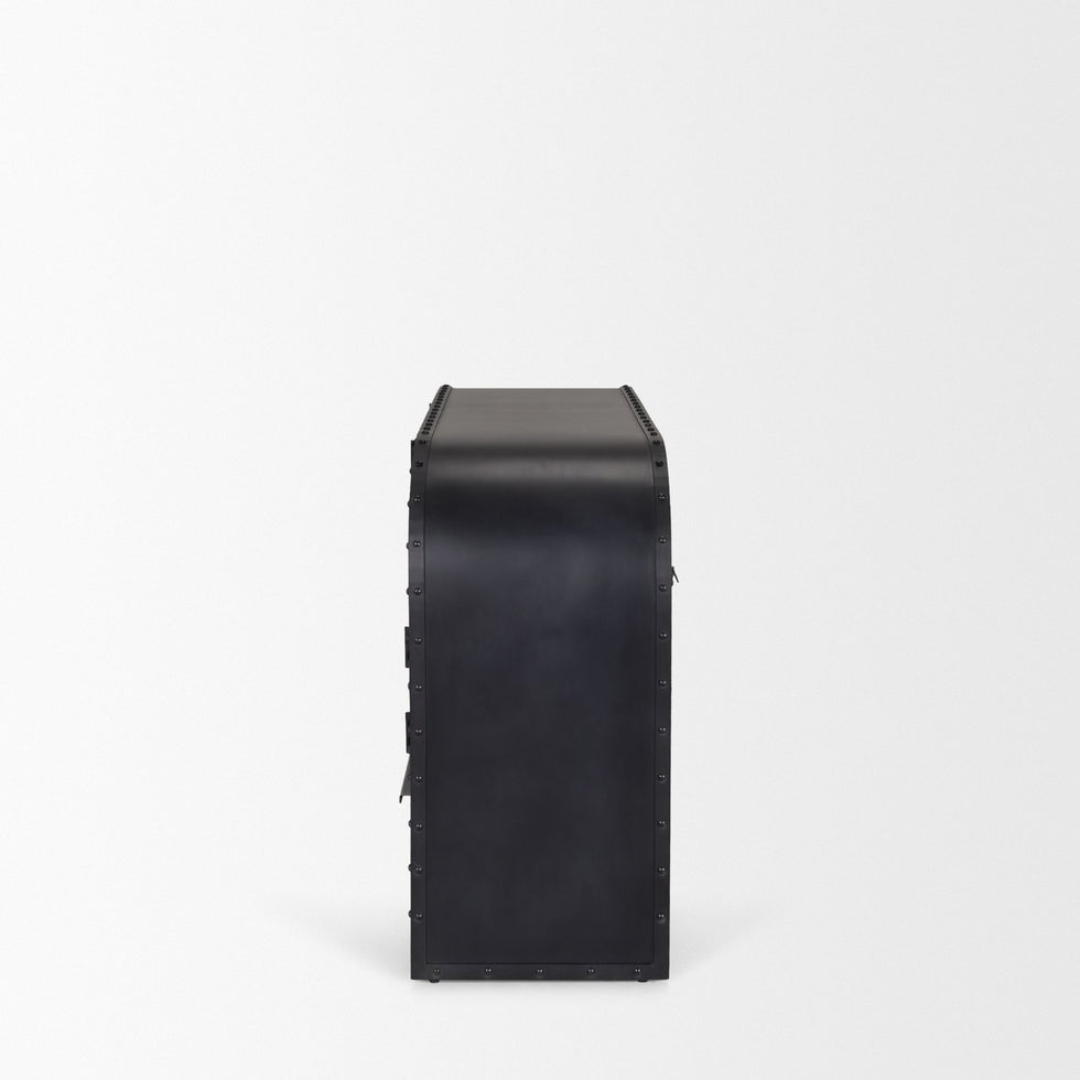 Mercana - Gehry Sideboard in Brown, Solid Wood