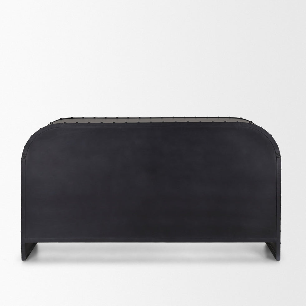 Mercana - Gehry Sideboard in Brown, Solid Wood