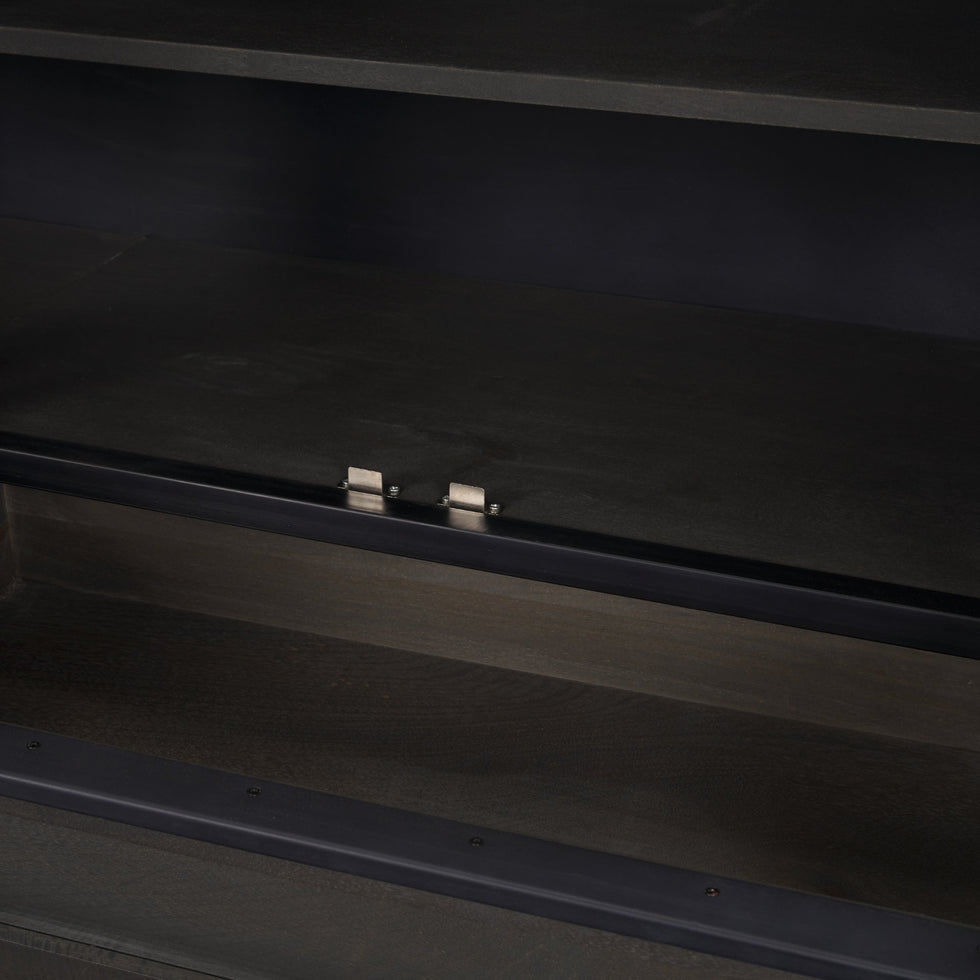 Mercana - Gehry Sideboard in Brown, Solid Wood