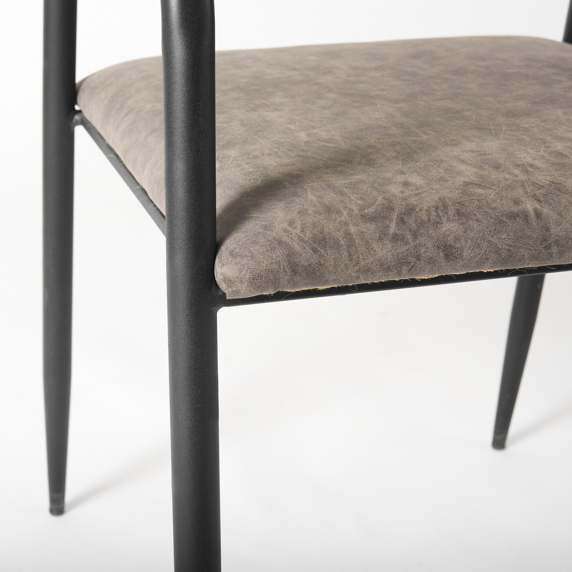 Mercana - Langston Dining Chair (Set of 2) in Black/Brown, Metal