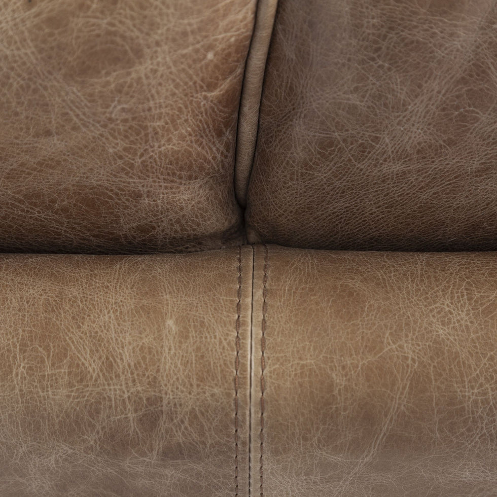 Mercana - Cobain 2 Seater Sofa in Brown, Leather