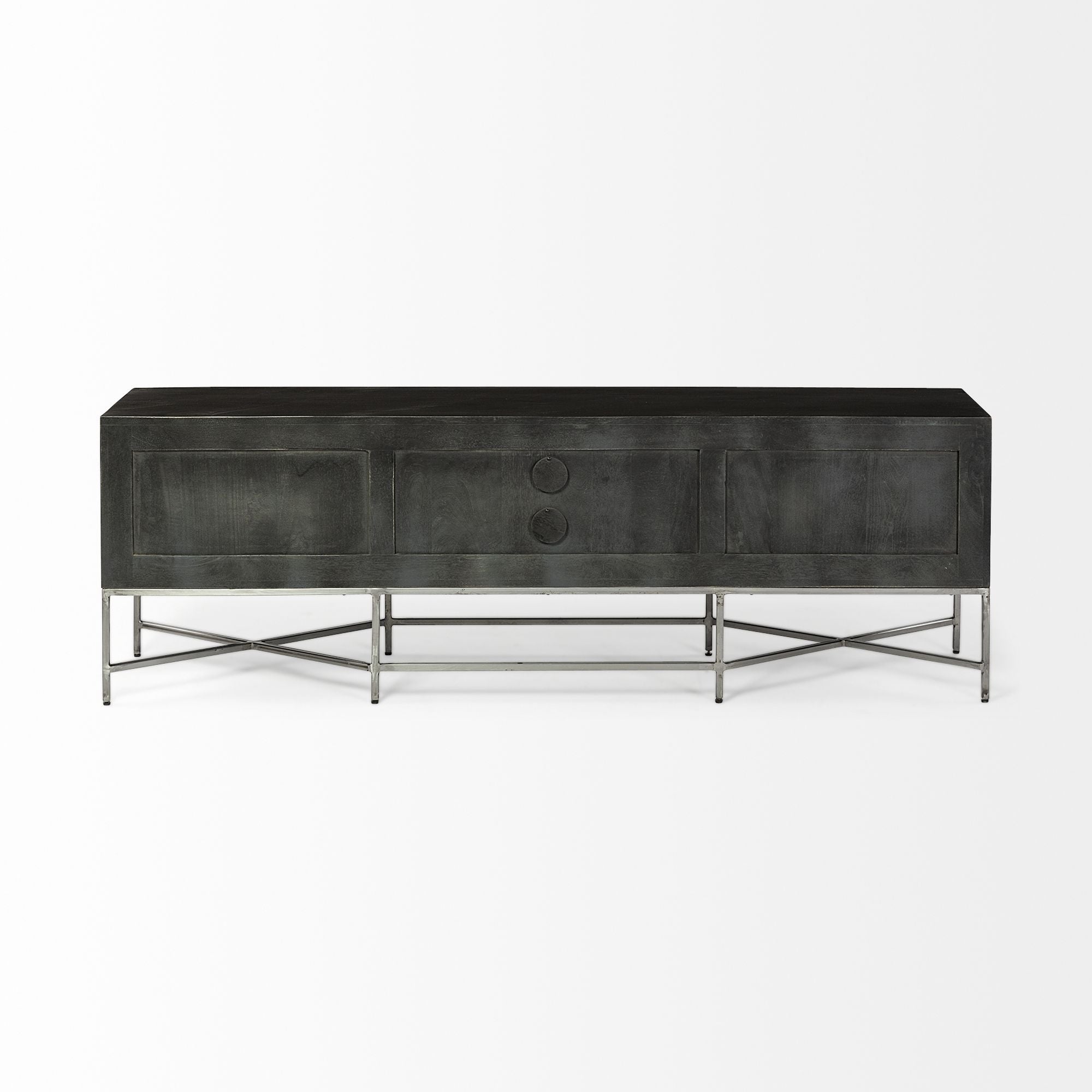 Mercana - Hogarth Media Console in Dark Brown, Wood