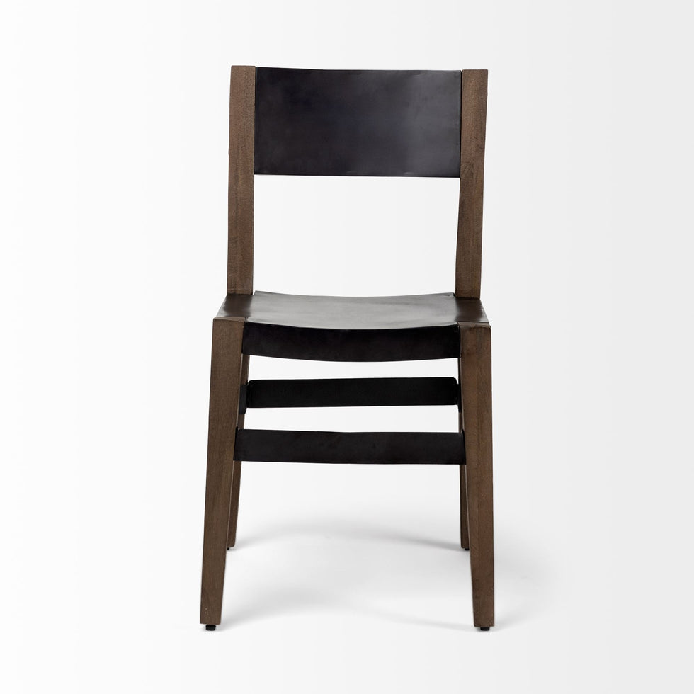 Mercana - Nell Dining Chair in Black, Metal