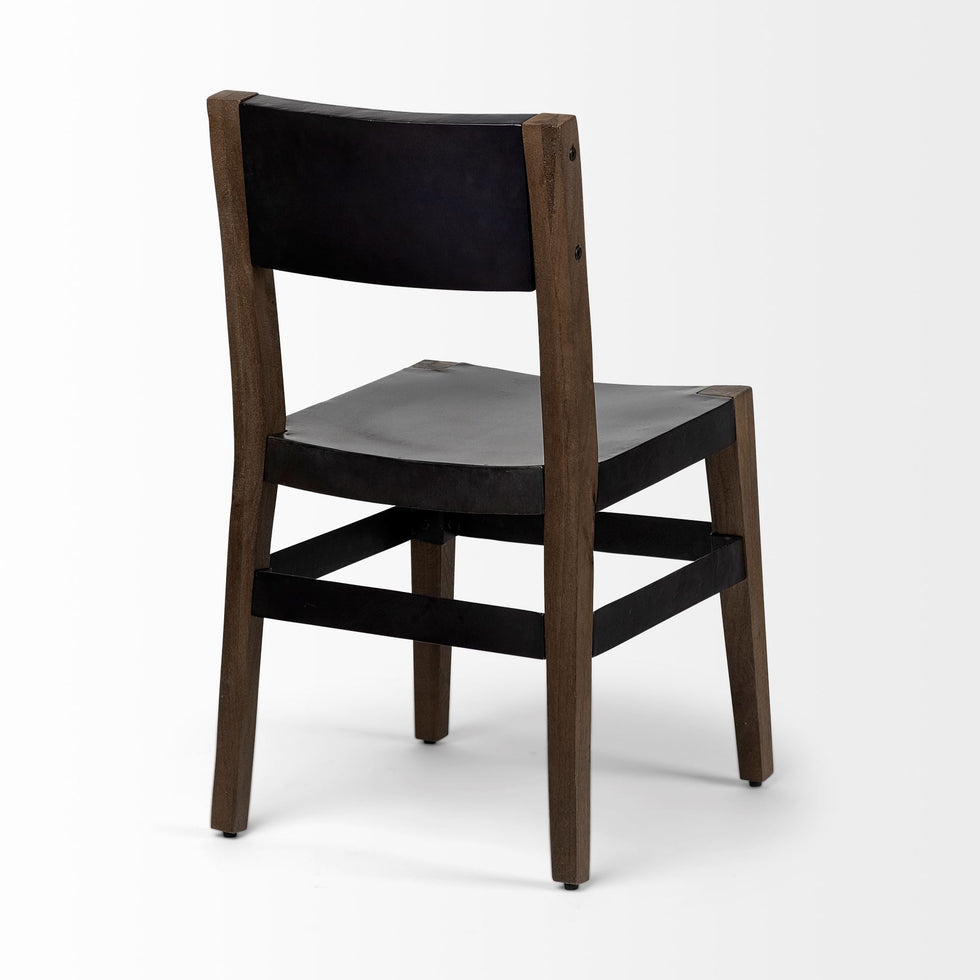 Mercana - Nell Dining Chair in Black, Metal