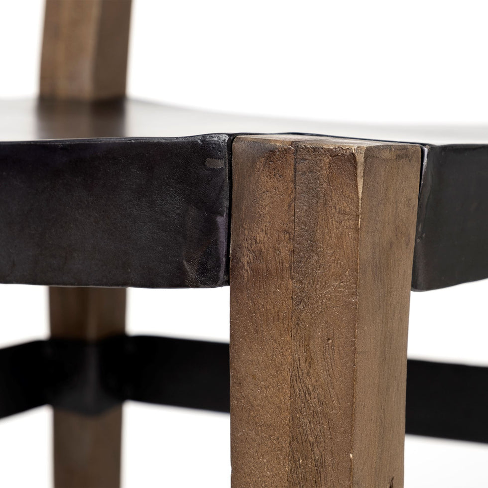 Mercana - Nell Dining Chair in Black, Metal
