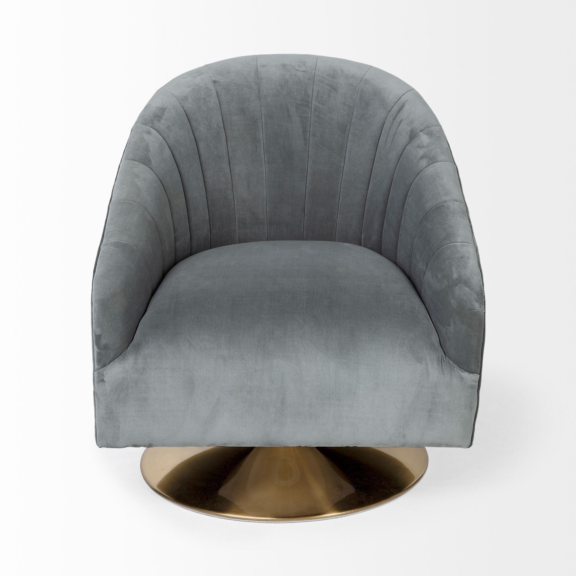 Mercana - James Accent Chair in Gray, Fabric