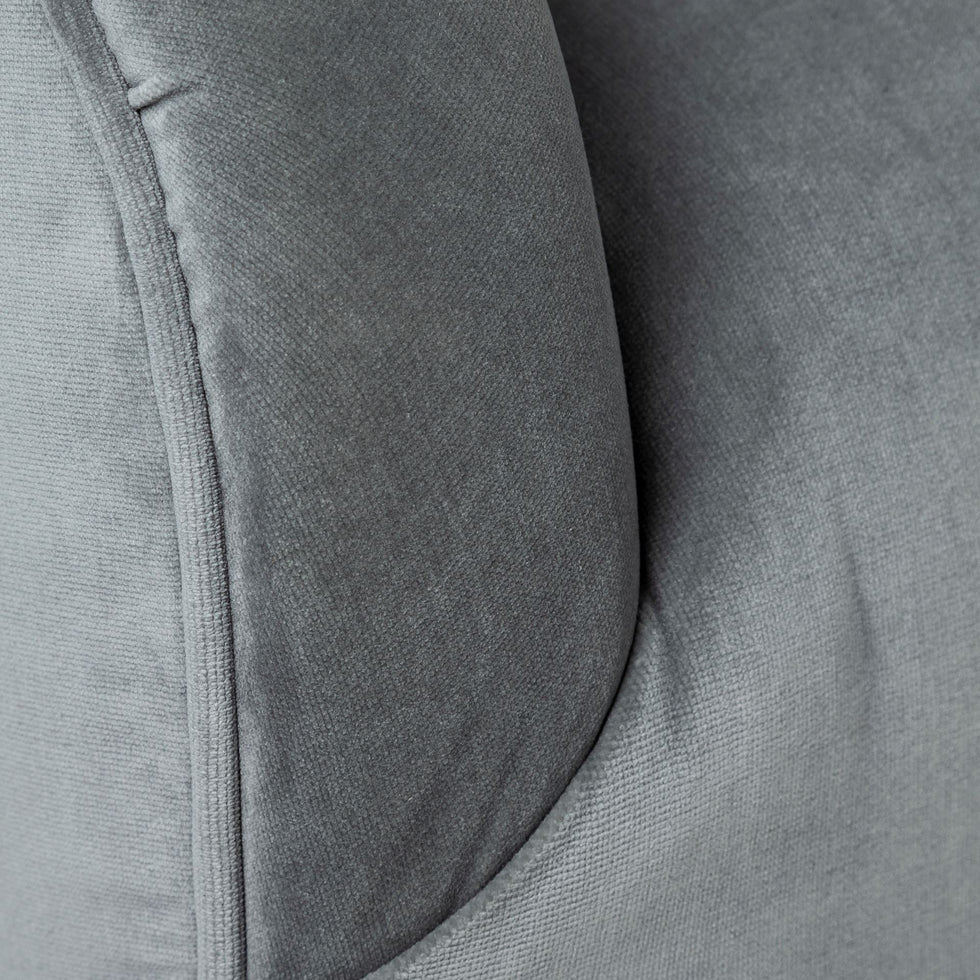 Mercana - James Accent Chair in Gray, Fabric
