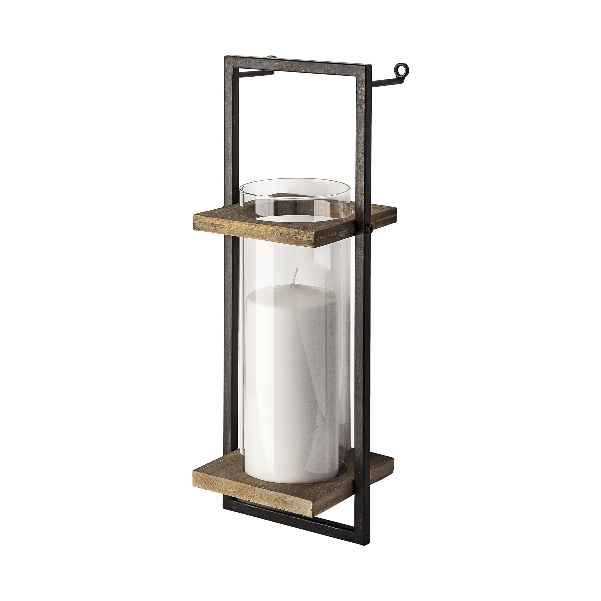 Mercana - Milton Rustic wall mounted candle holder