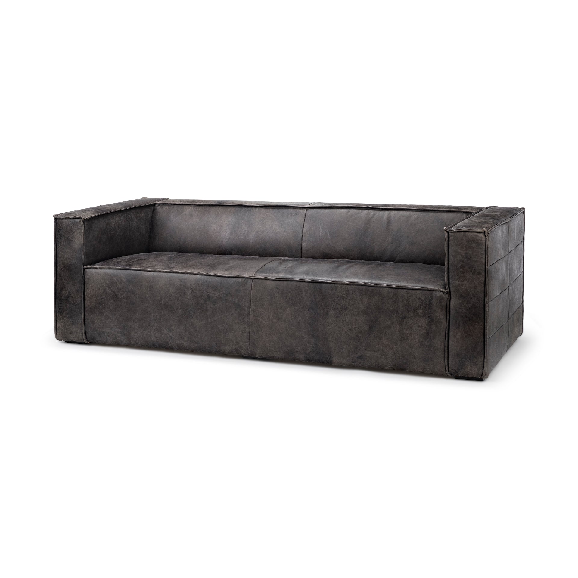 Mercana - Stinson Sofa in Black, Upholstered