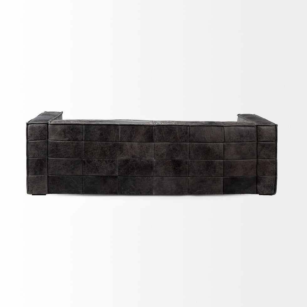 Mercana - Stinson Sofa in Black, Upholstered