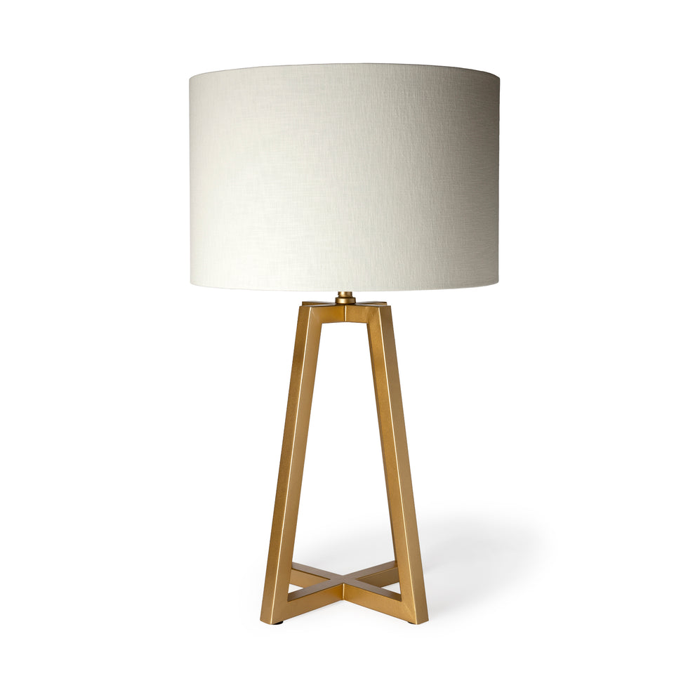 Mercana - Raelynn Table Lamp in Gold, Metal