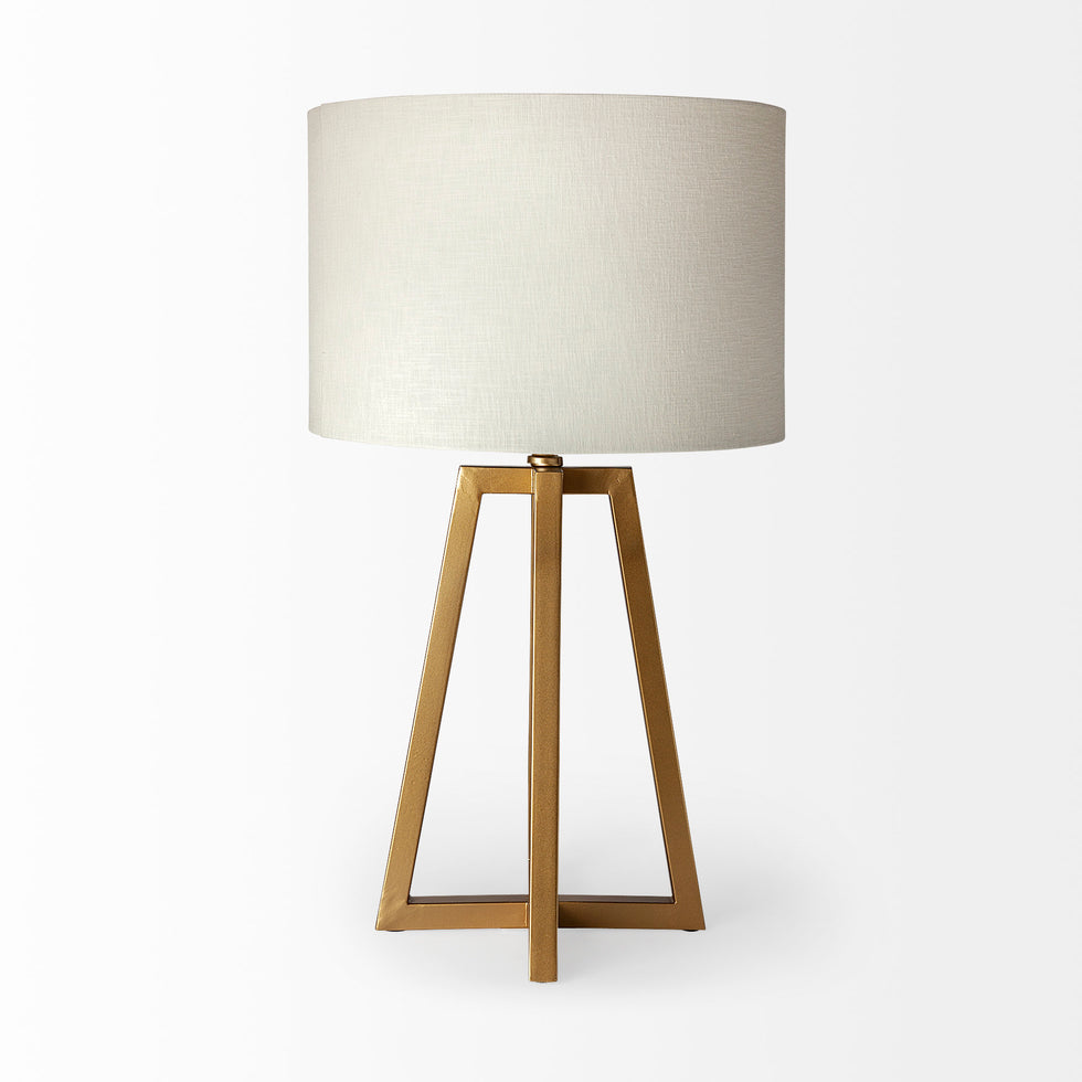 Mercana - Raelynn Table Lamp in Gold, Metal