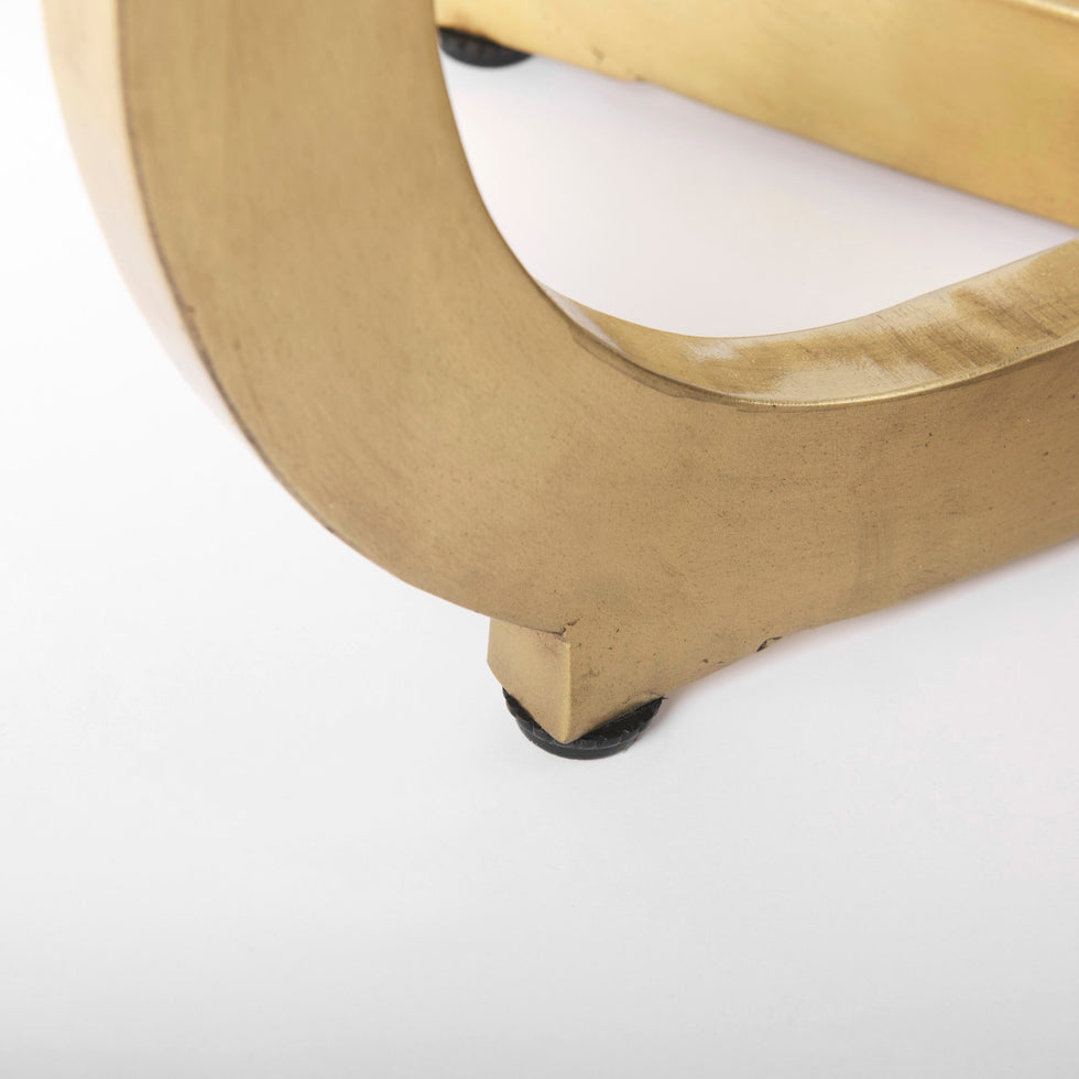 Mercana - Laurent Dining Table in White, Stone
