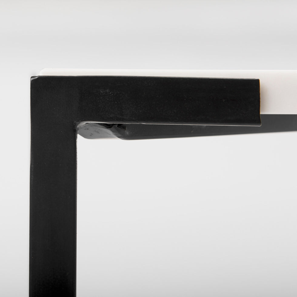 Mercana - Lucas Coffee Table in Black, Metal