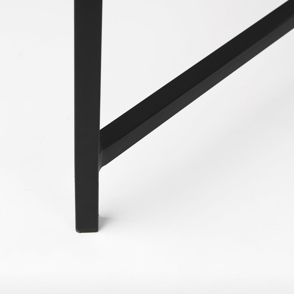 Mercana - Lucas Coffee Table in Black, Metal