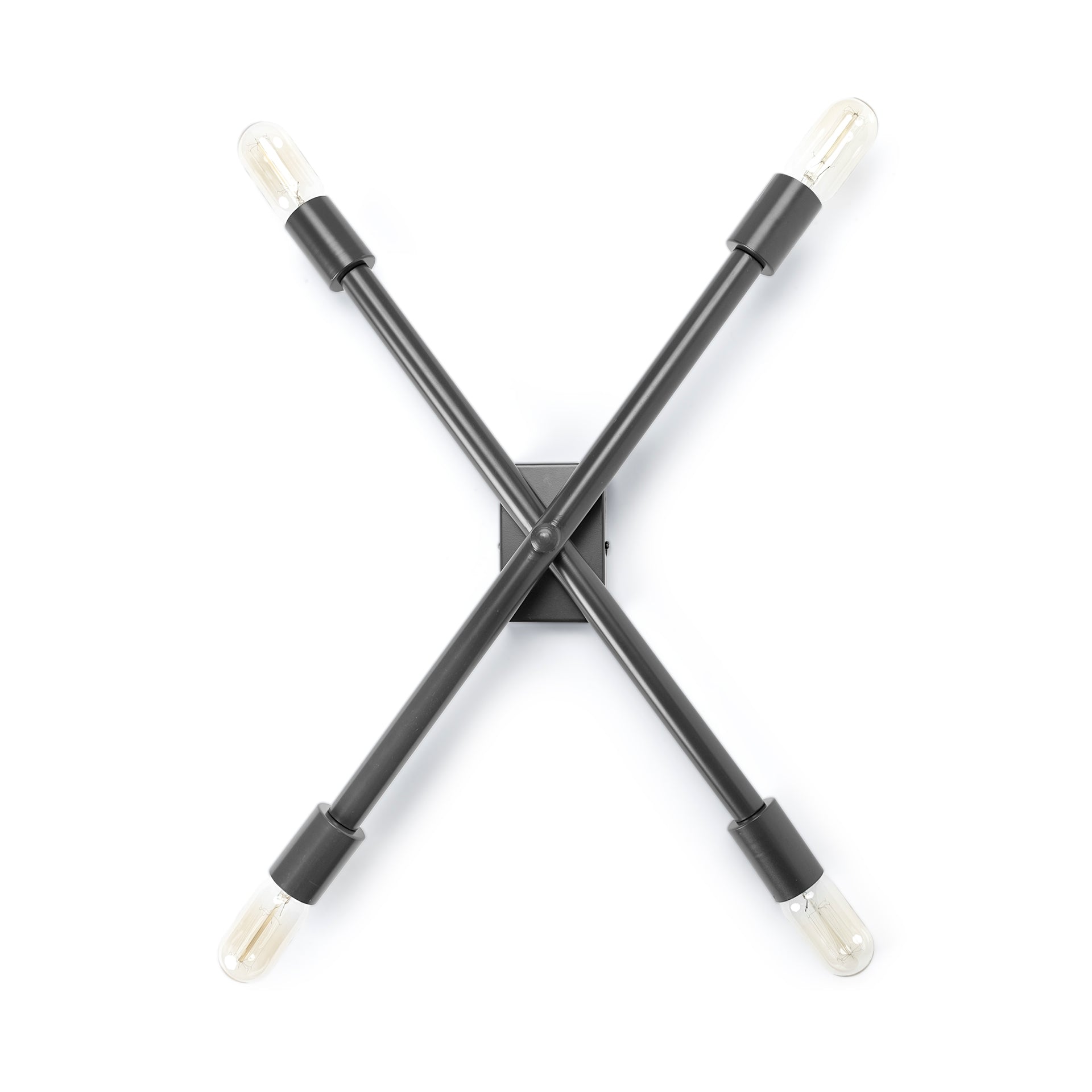 Mercana - Xendi Wall Sconce in Black, Metal