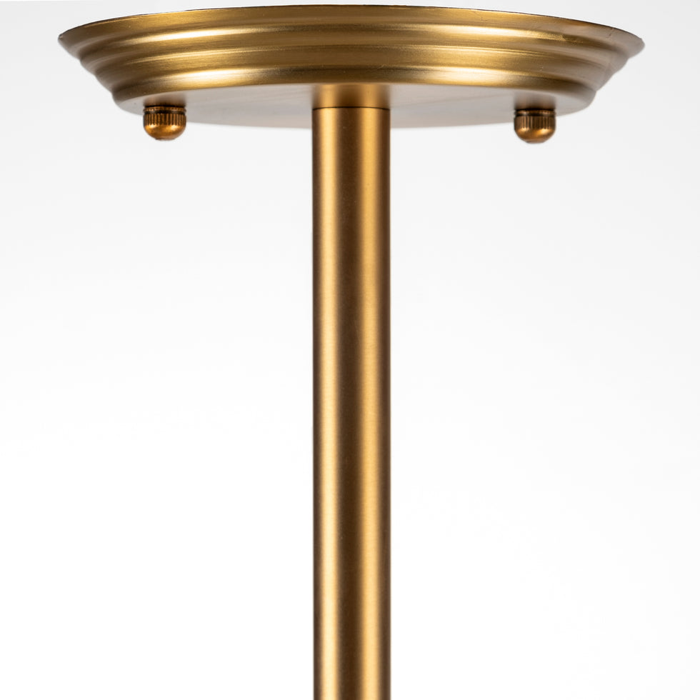 Mercana - Rudyard Chandelier in Gold, Glass