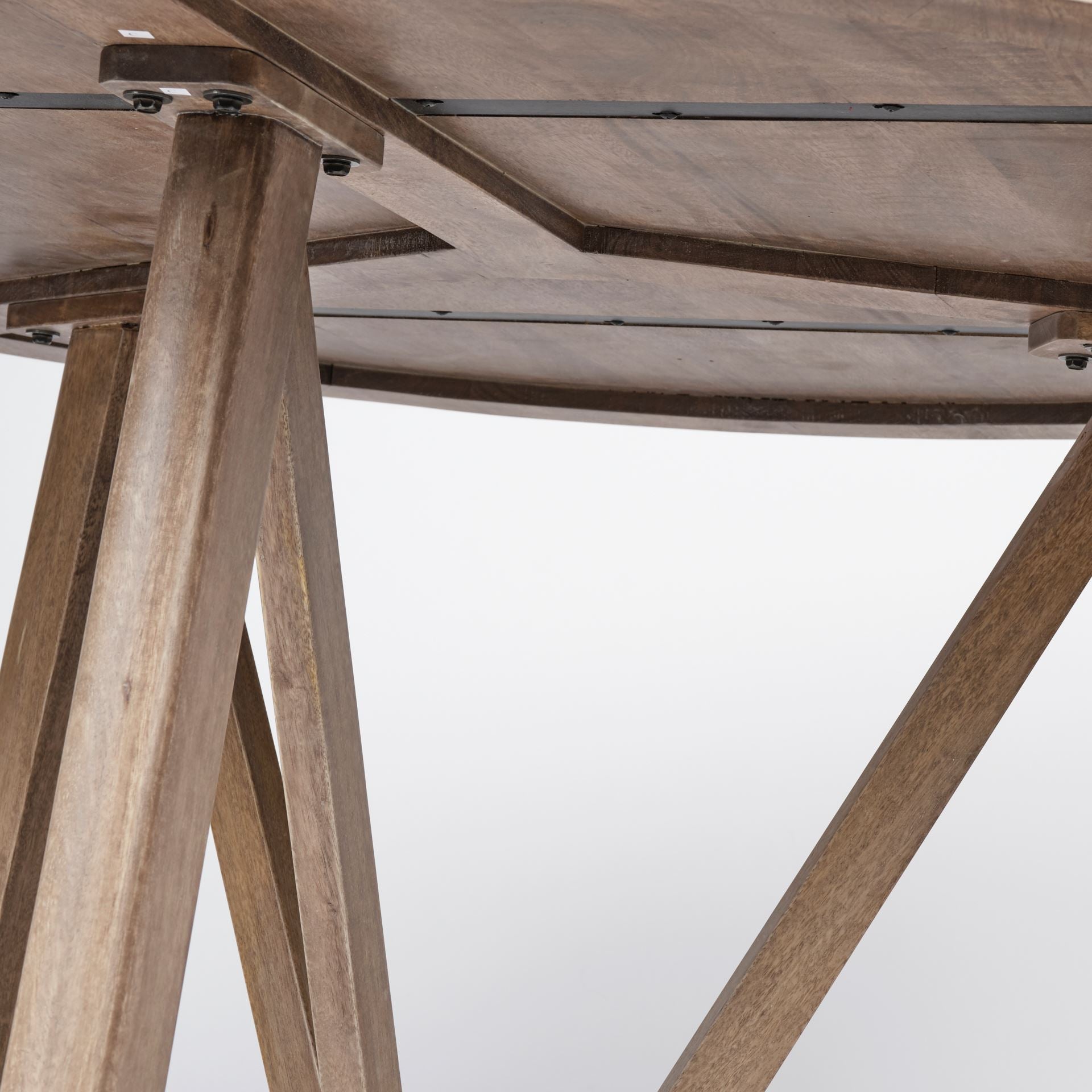 Mercana - Legolas Dining Table in Brown, Solid Wood