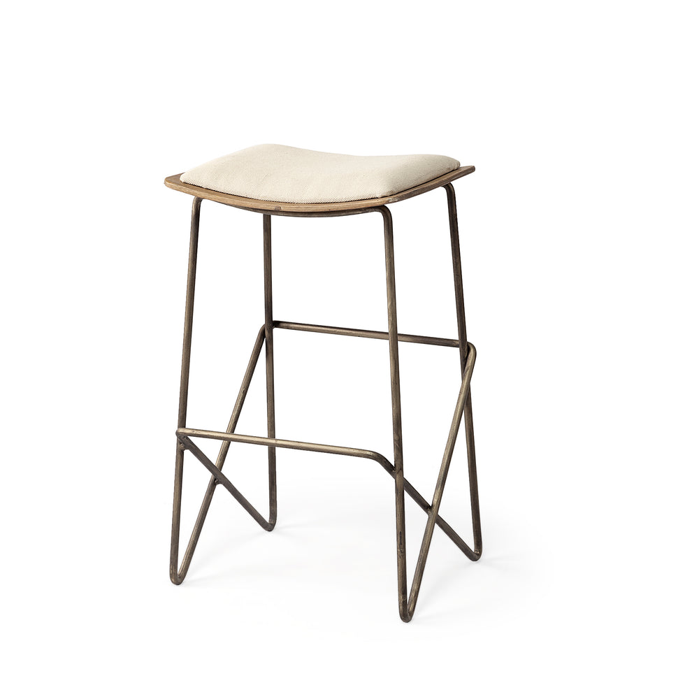 Mercana Katniss Upholstered Seat Bar/Counter Stool